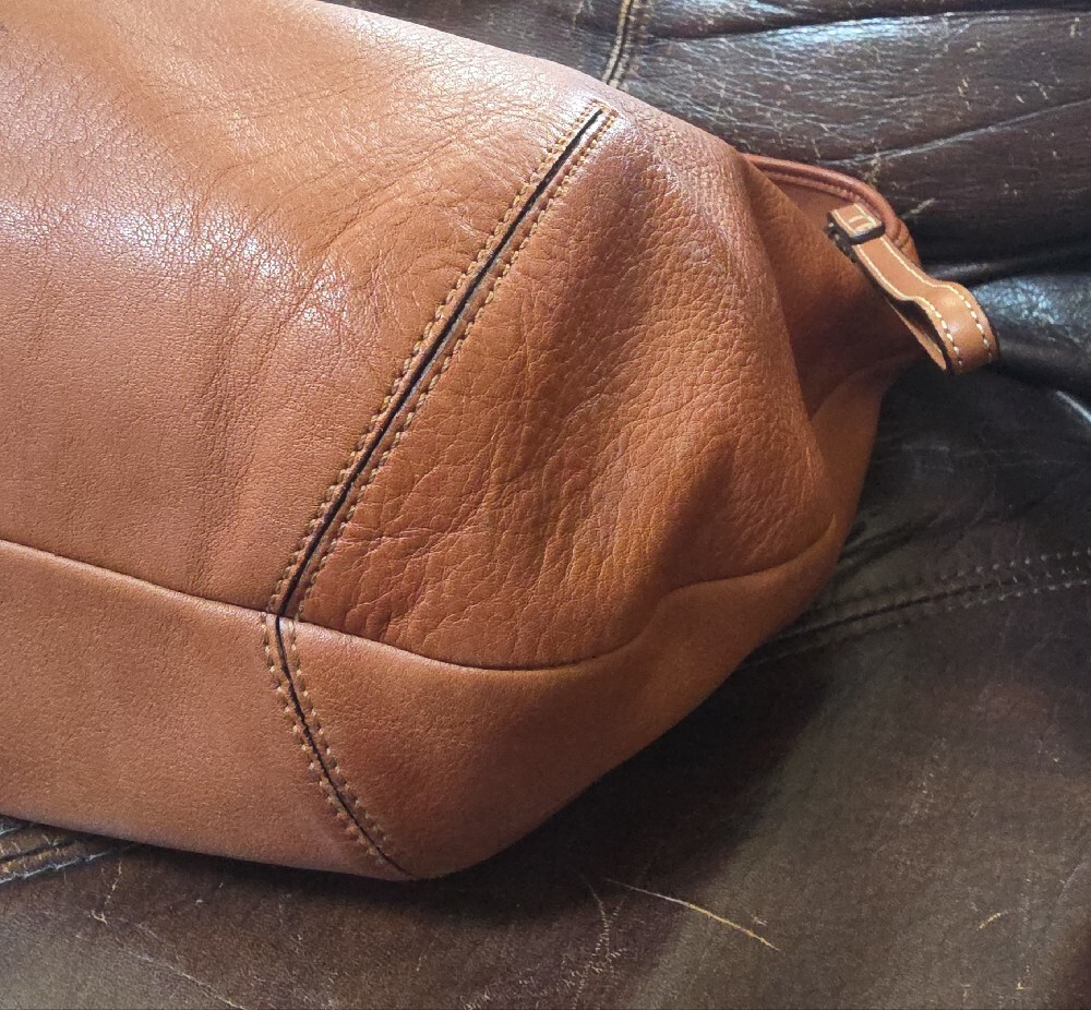 Coach Vintage ERGO Leather Hobo Shoulder Bag in Saddle Brown CIRCA 2000 MEDIUM - Picture 5 of 11
